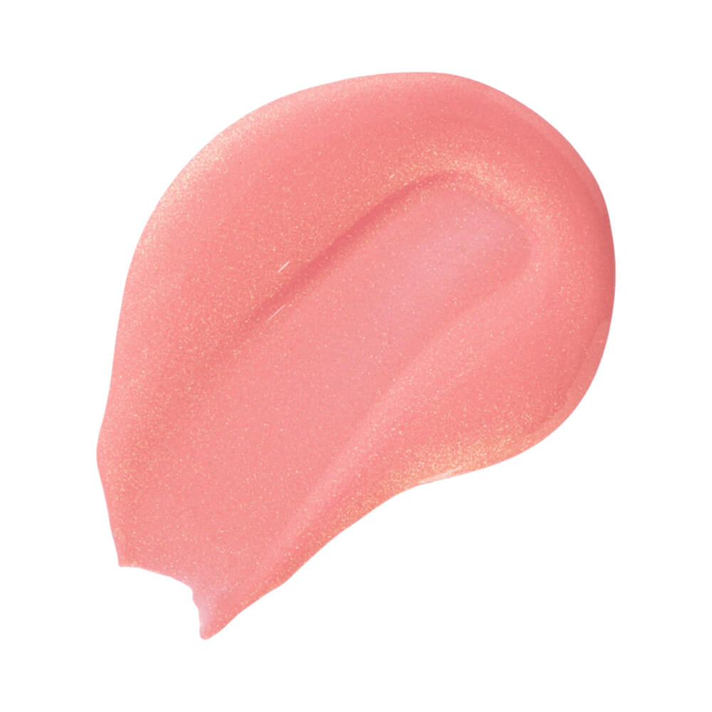 Close da textura cremosa e brilhante do blush líquido Bauny Soft Cream 3 em 1 Magic