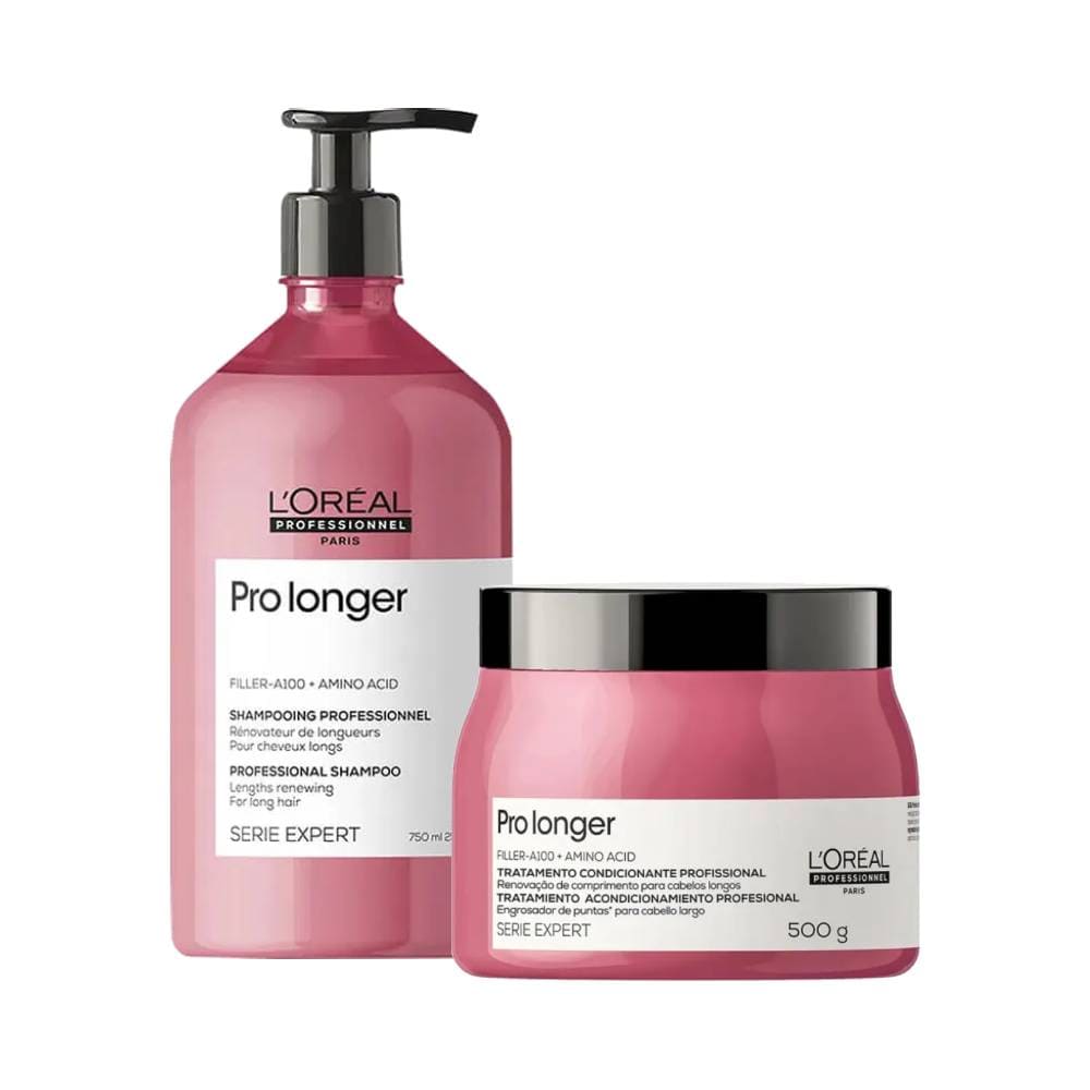 Kit Serie Expert Pro Longer L'Oréal Professionnel: Shampoo 750ml e Máscara 500g