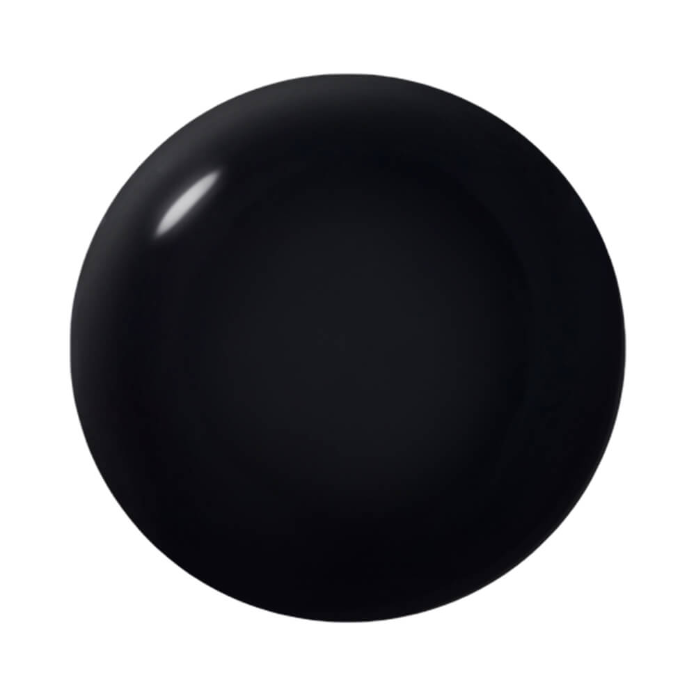 Visual da cor Preto Total do esmalte Cora Essenciais Cremoso