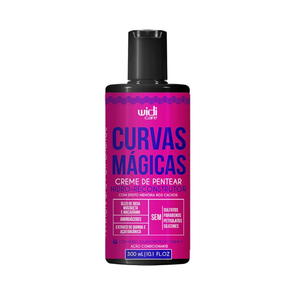 Creme de Pentear Widi Care Curvas Mágicas Hidro-Reconstrutor 300ml - frontal