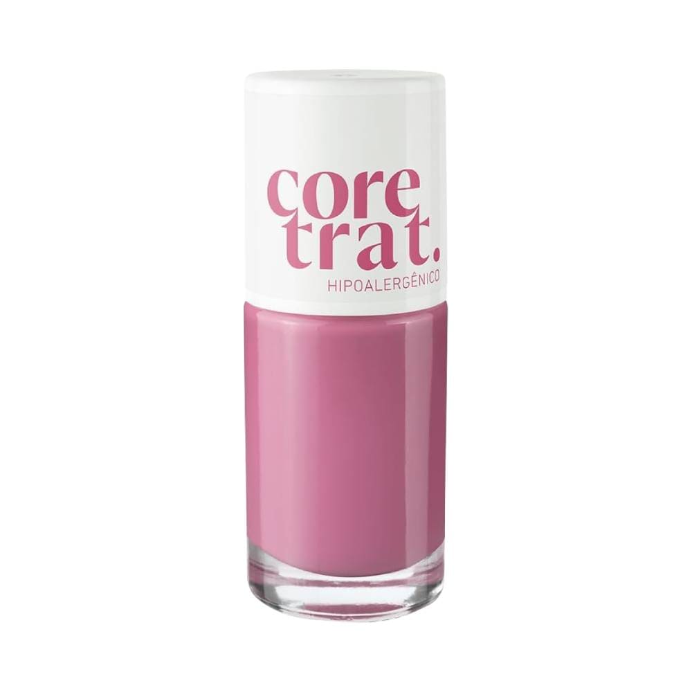 Esmalte Blant Coretrat Doce Gesto - frasco transparente mostrando cor rosa antigo