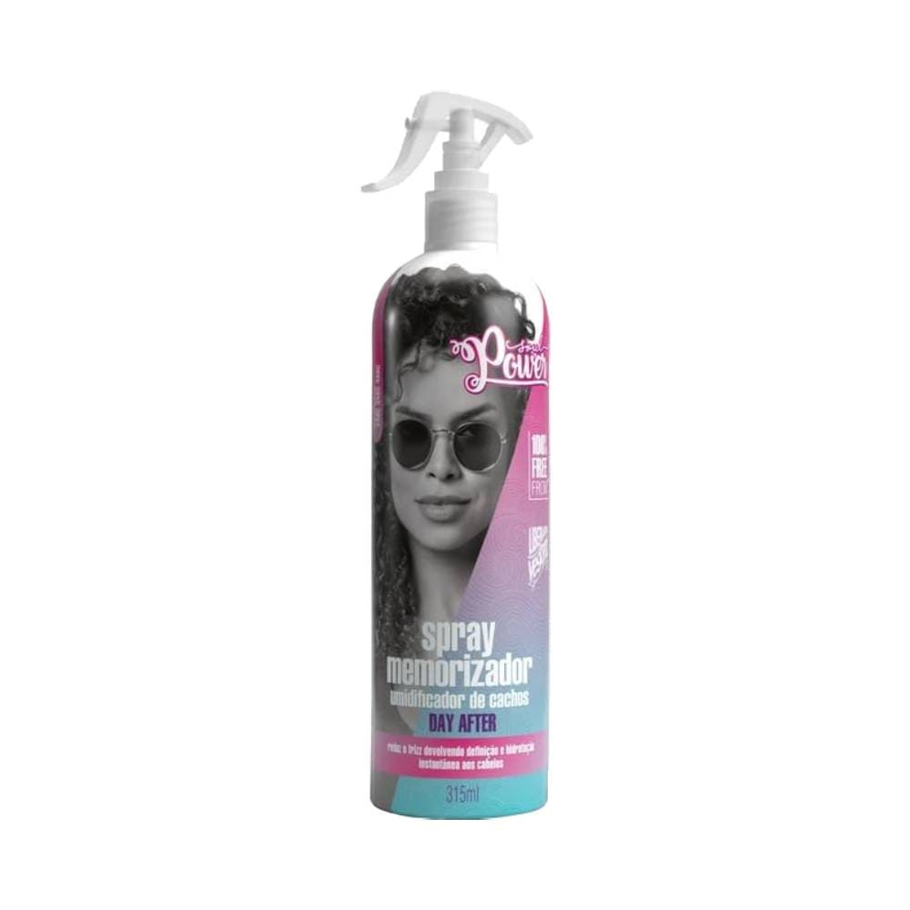 Frontal do Spray Umidificador de Cachos Soul Power Day After 315ml