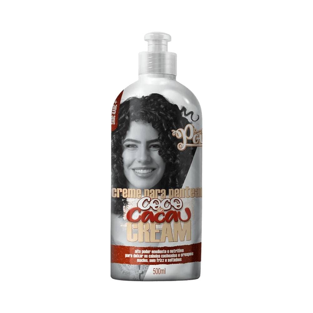 Frasco do Creme para Pentear Soul Power Coco e Cacau 500ml
