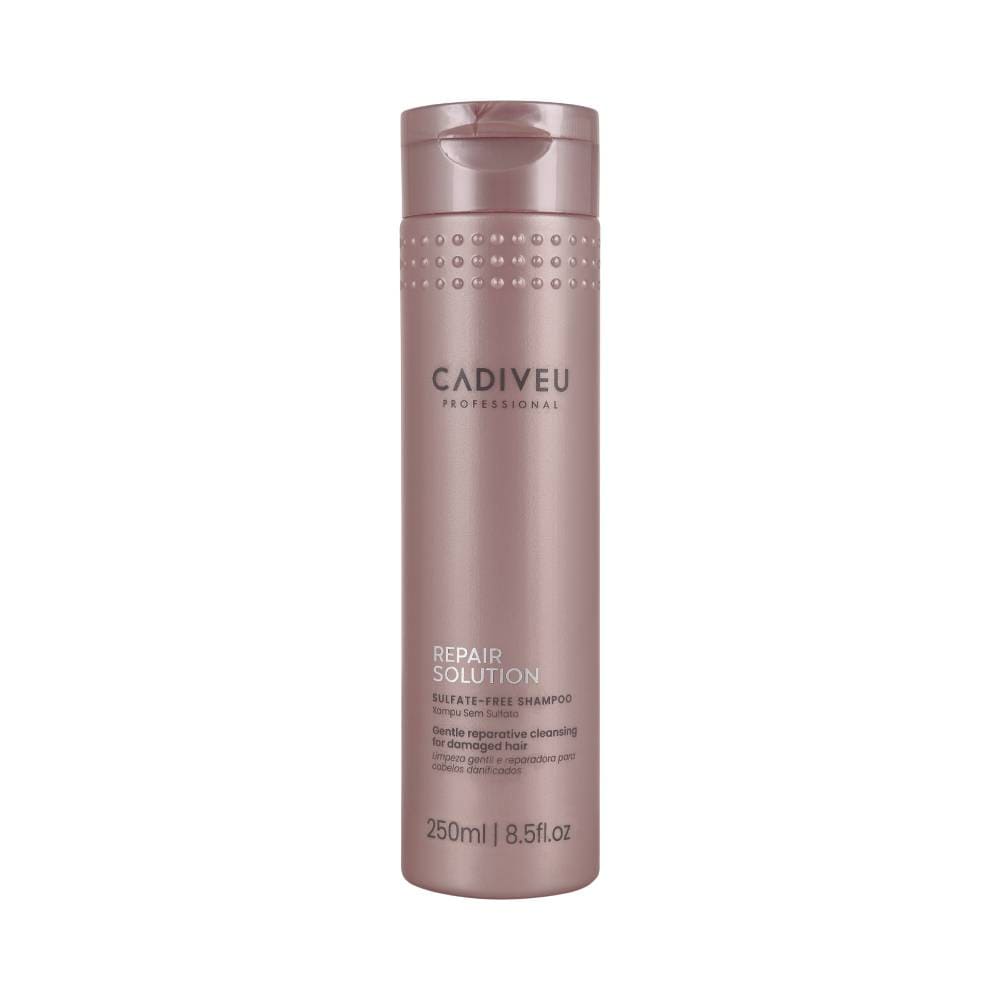 Frontal da embalagem do Shampoo Cadiveu Professional Repair Solution 250ml