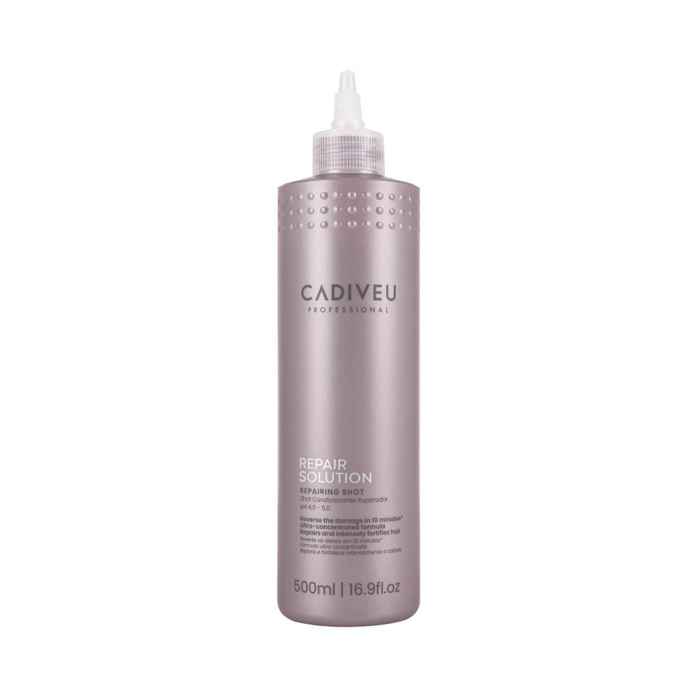 Fluido Cadiveu Professional Repair Solution 500ml - embalagem rosa metálico