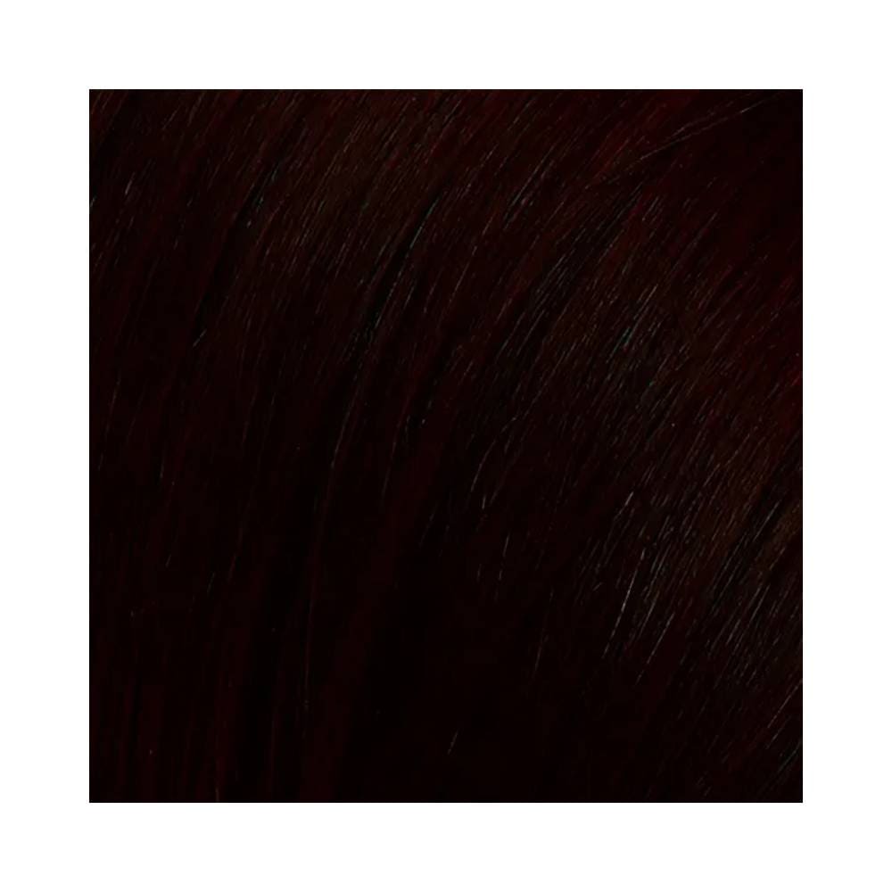 Coloração Altamoda 4.66 Castanho Vermelho Acaju - amostra de cor com brilho acetinado