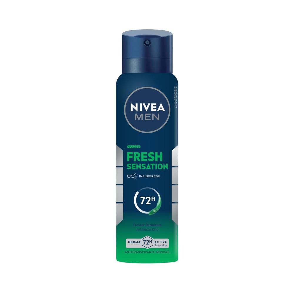 Desodorante Antitranspirante NIVEA MEN Fresh Sensation 150ml - vista frontal