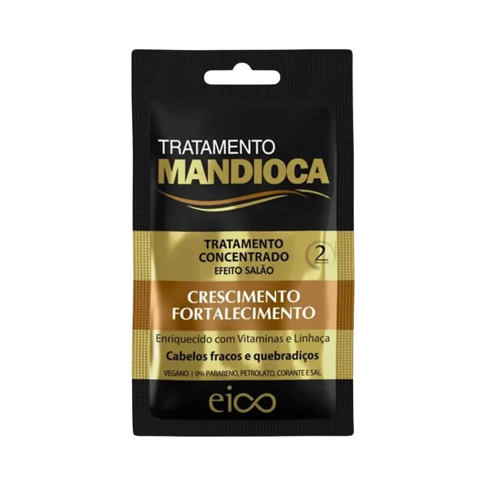 Sachê Tratamento Concentrado Eico Efeito Salão Mandioca 40g
