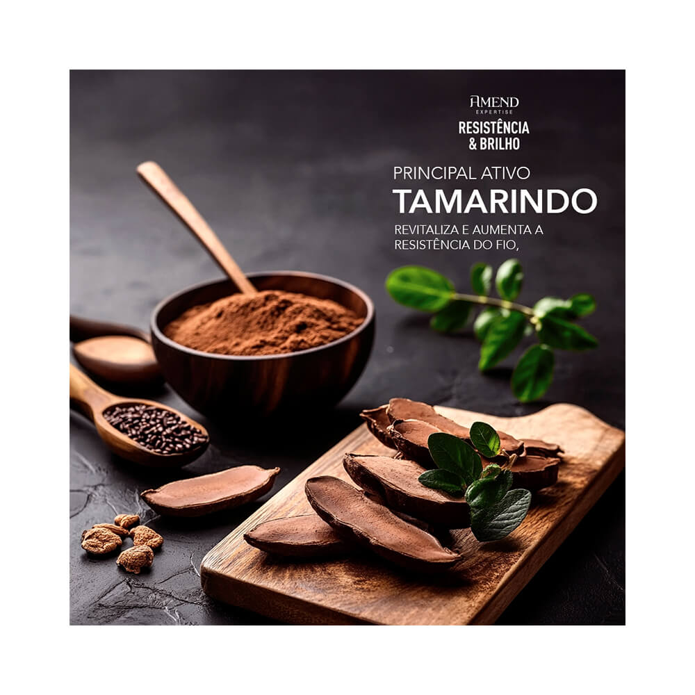 Ingredientes: tamarindo para revitalizar e fortalecer os fios