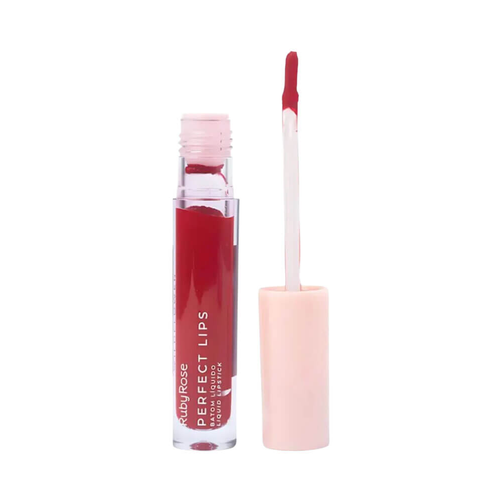 Aplicador fino do Batom Líquido Ruby Rose Perfect Lips Wildflower