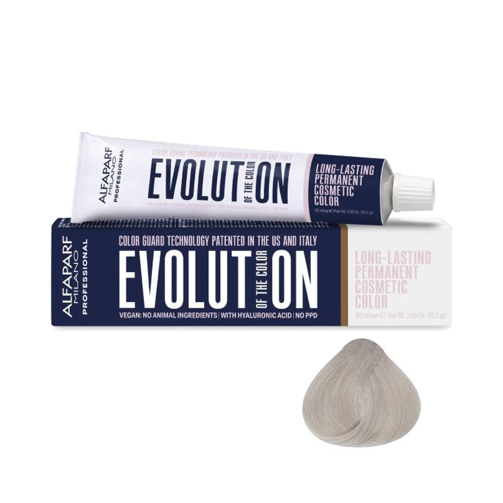 Amostra de cor Louro Extra Claro Cinza 10.1 - Alfaparf