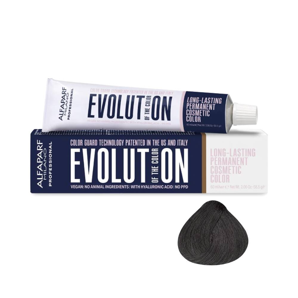 Mecha castanho claro cinza brilhante representando a cor da coloração Alfaparf