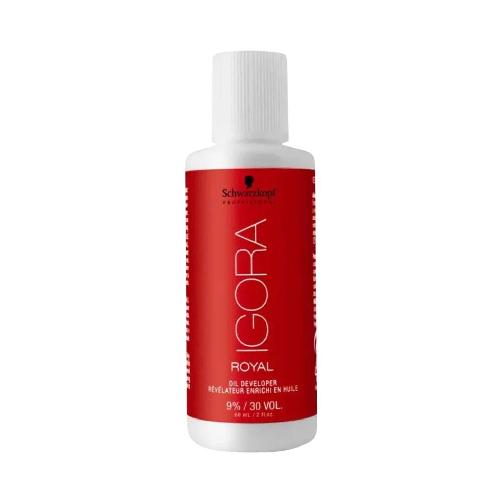 Frasco Igora Royal 9% 30 volumes 60ml - frontal
