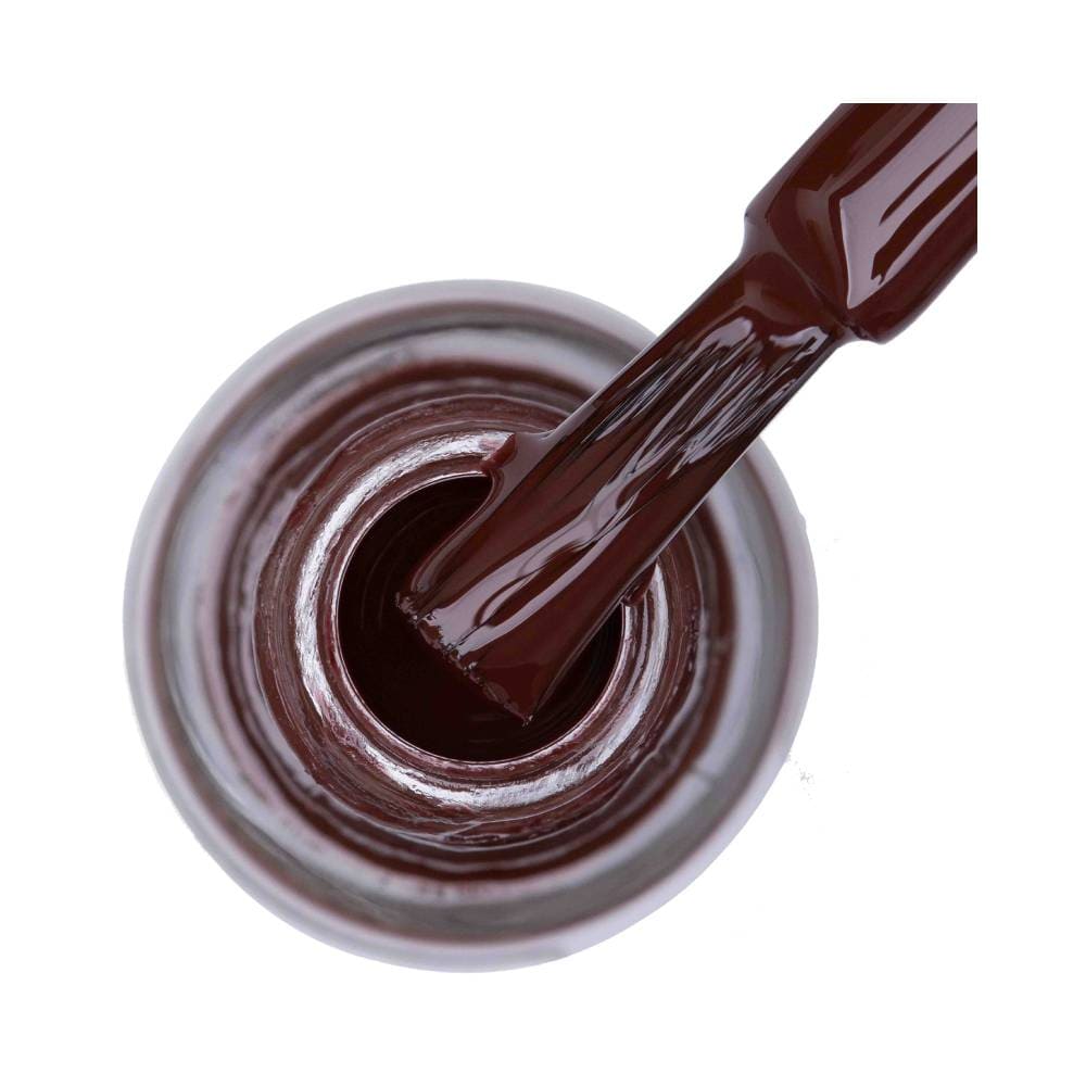 Pincel e textura cremosa do Esmalte Risqué Chocolight