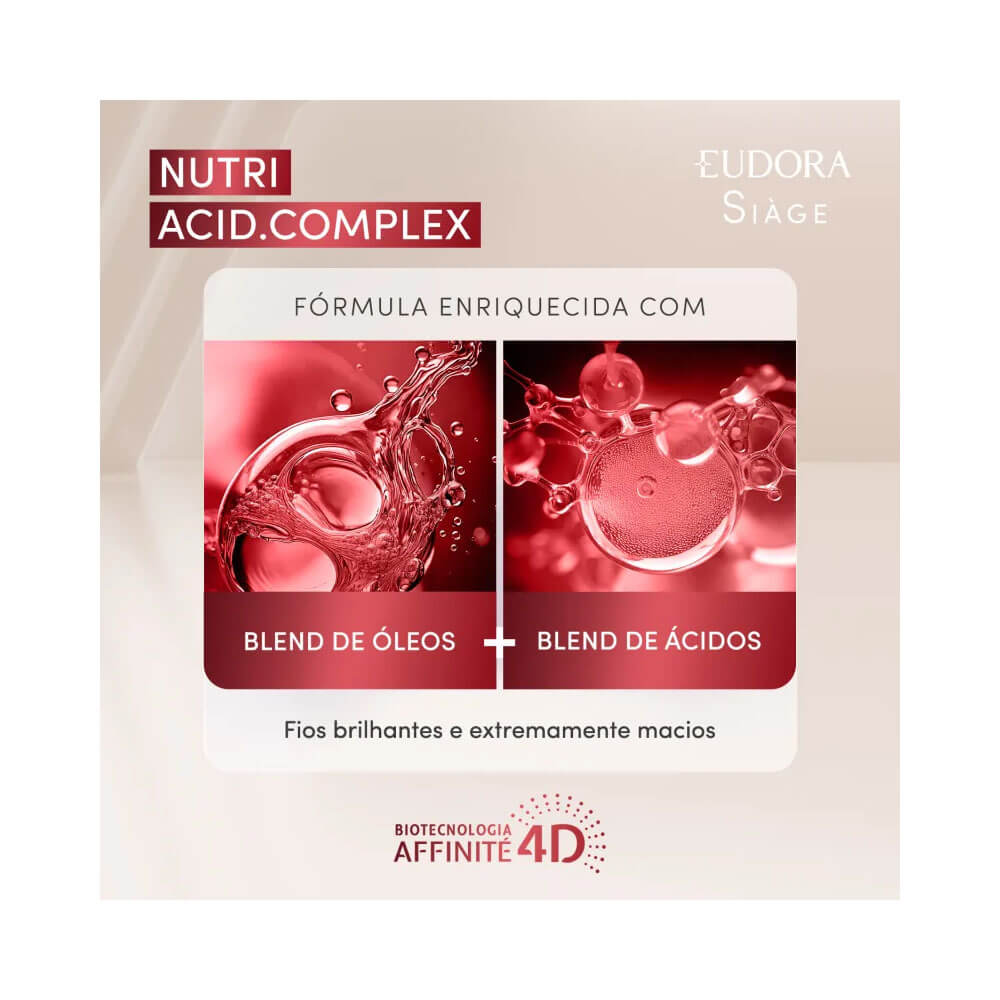 Fórmula e benefícios da Máscara Siàge Nutri Acid.Complex