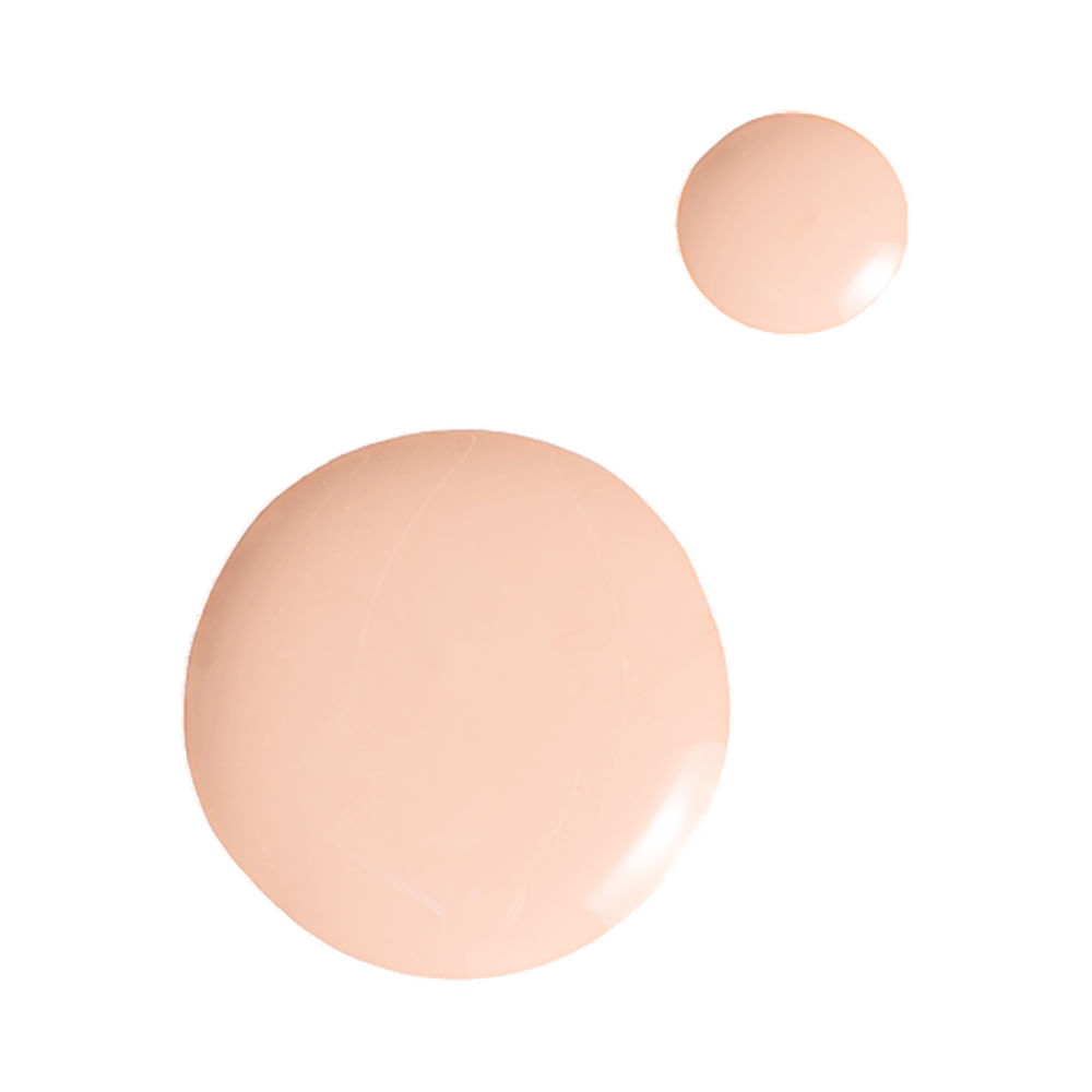 Textura cremosa da Base Melu Made In! Foundation Tint 20 em tom bege claro