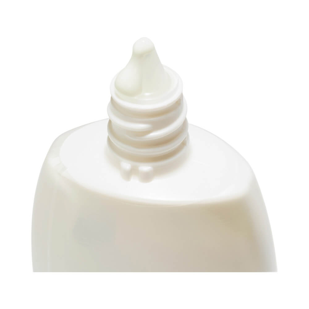 Detalhe do aplicador do protetor solar Skin Aqua Super Moisture Gel com tampa removida