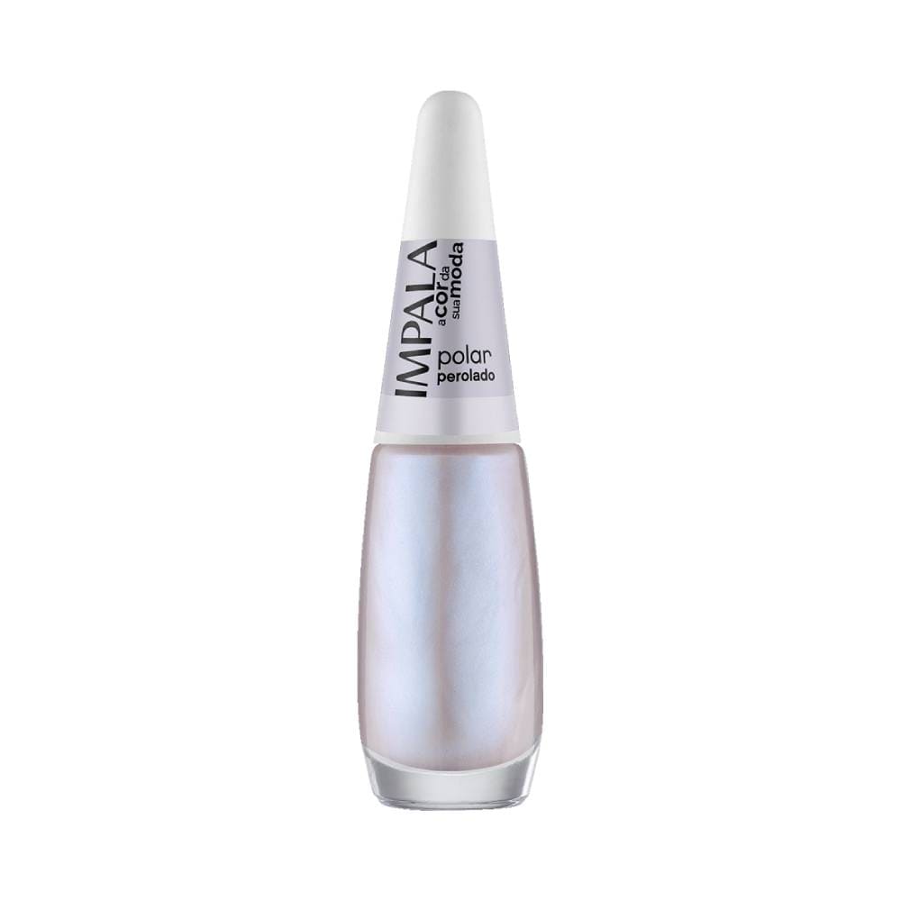 Frasco de esmalte Impala A Cor da Sua Moda Perolado Polar 8ml - lilás perolado