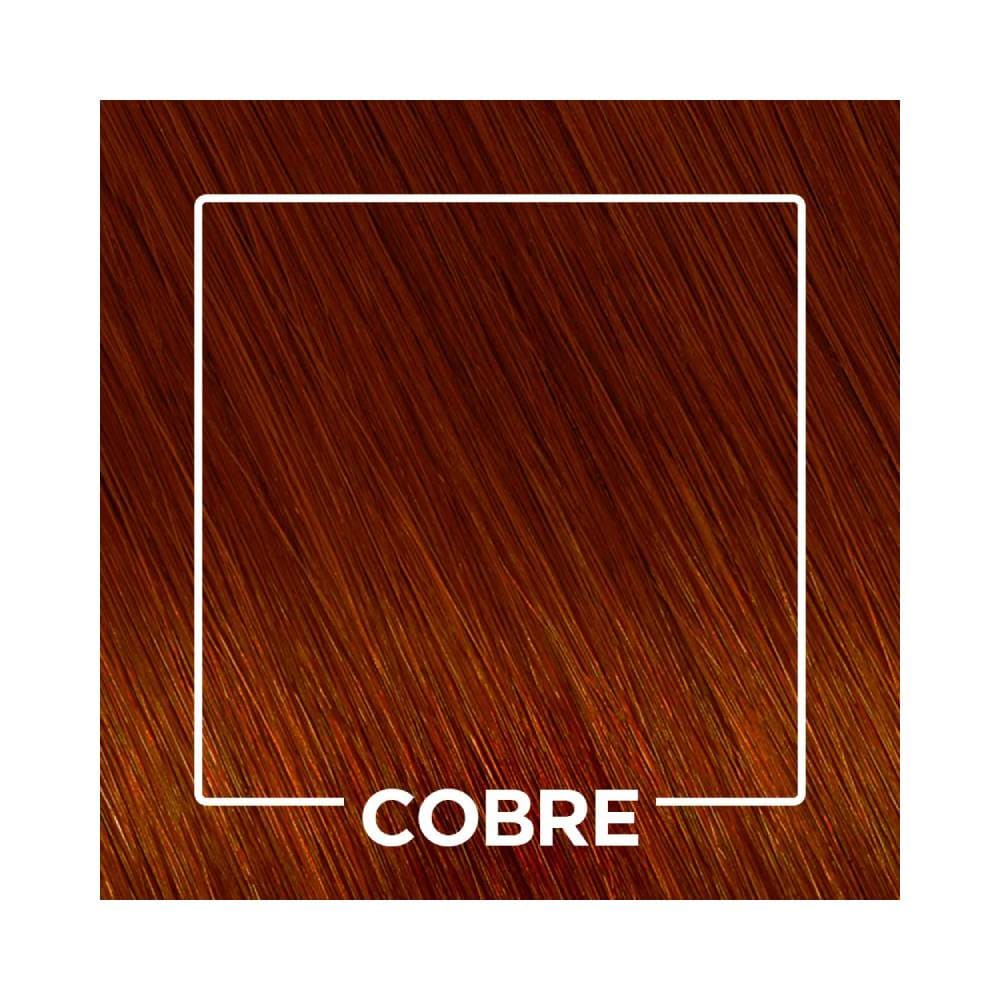 Amostra da cor Cobre da Henna Himalaya