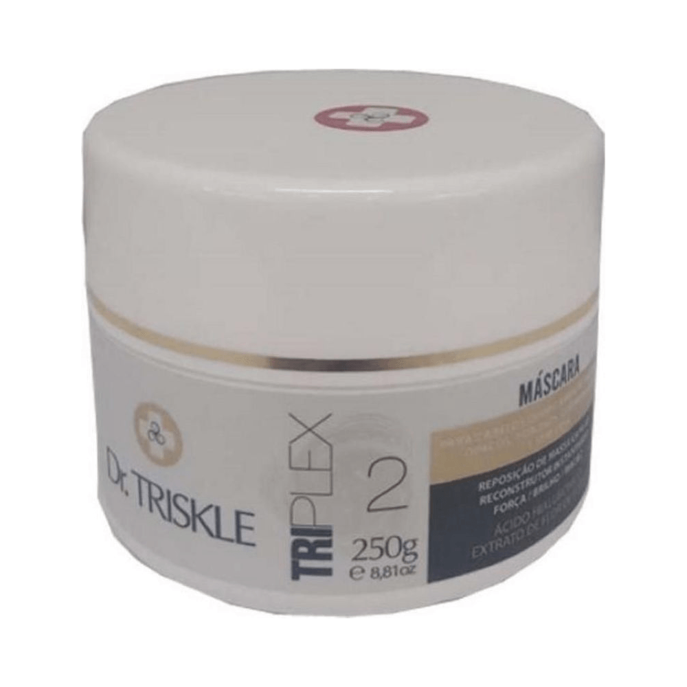 Pote ângulo 3/4 Máscara Capilar Triskle TriPlex 250g