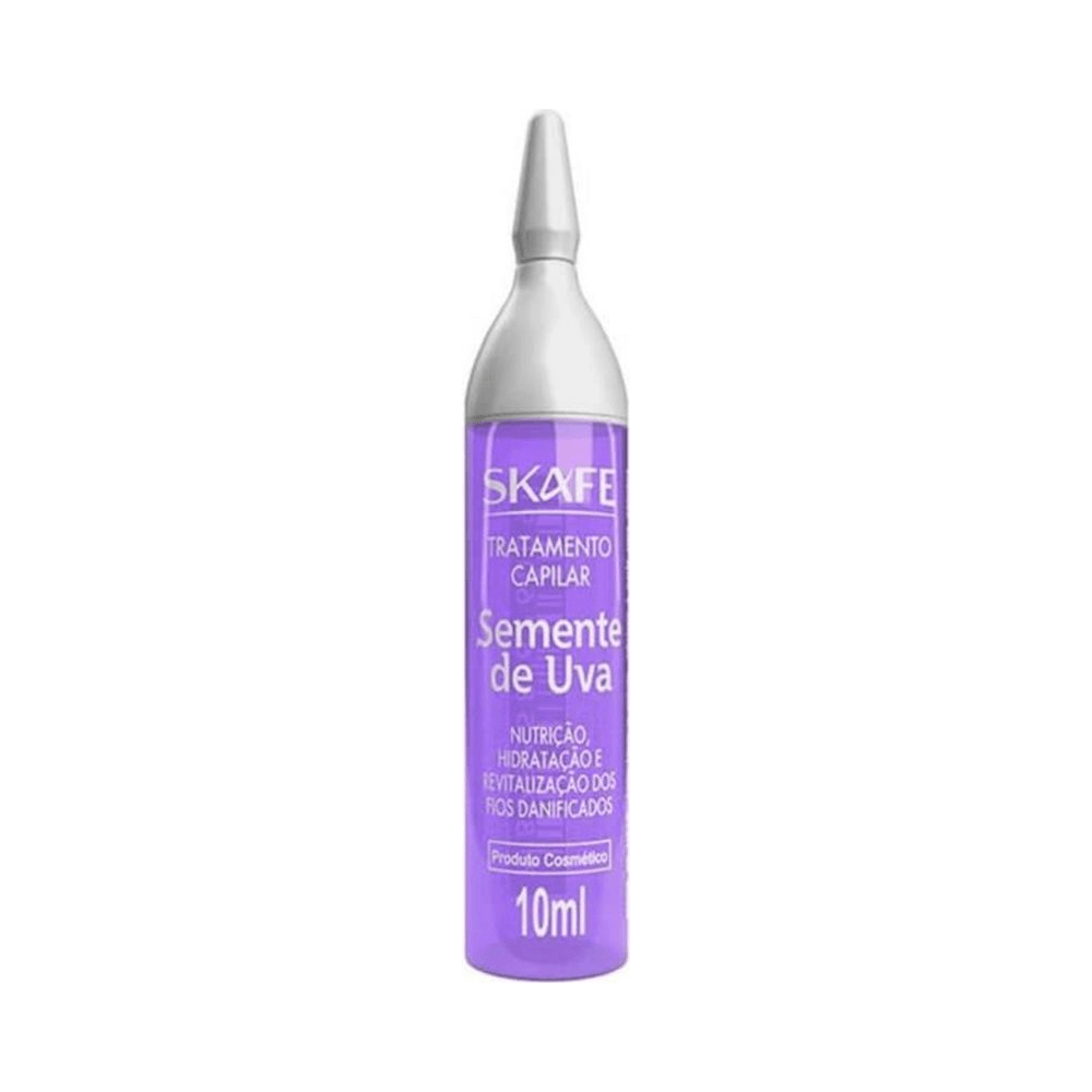Ampola de Tratamento Skafe Semente de Uva 10ml