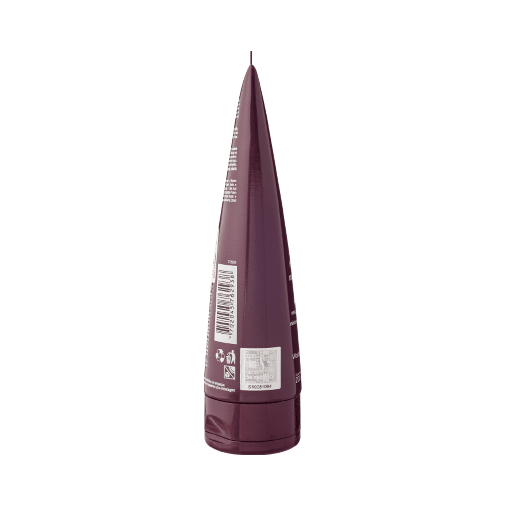 Máscara Senscience Inner Restore 200ml - visão lateral da embalagem