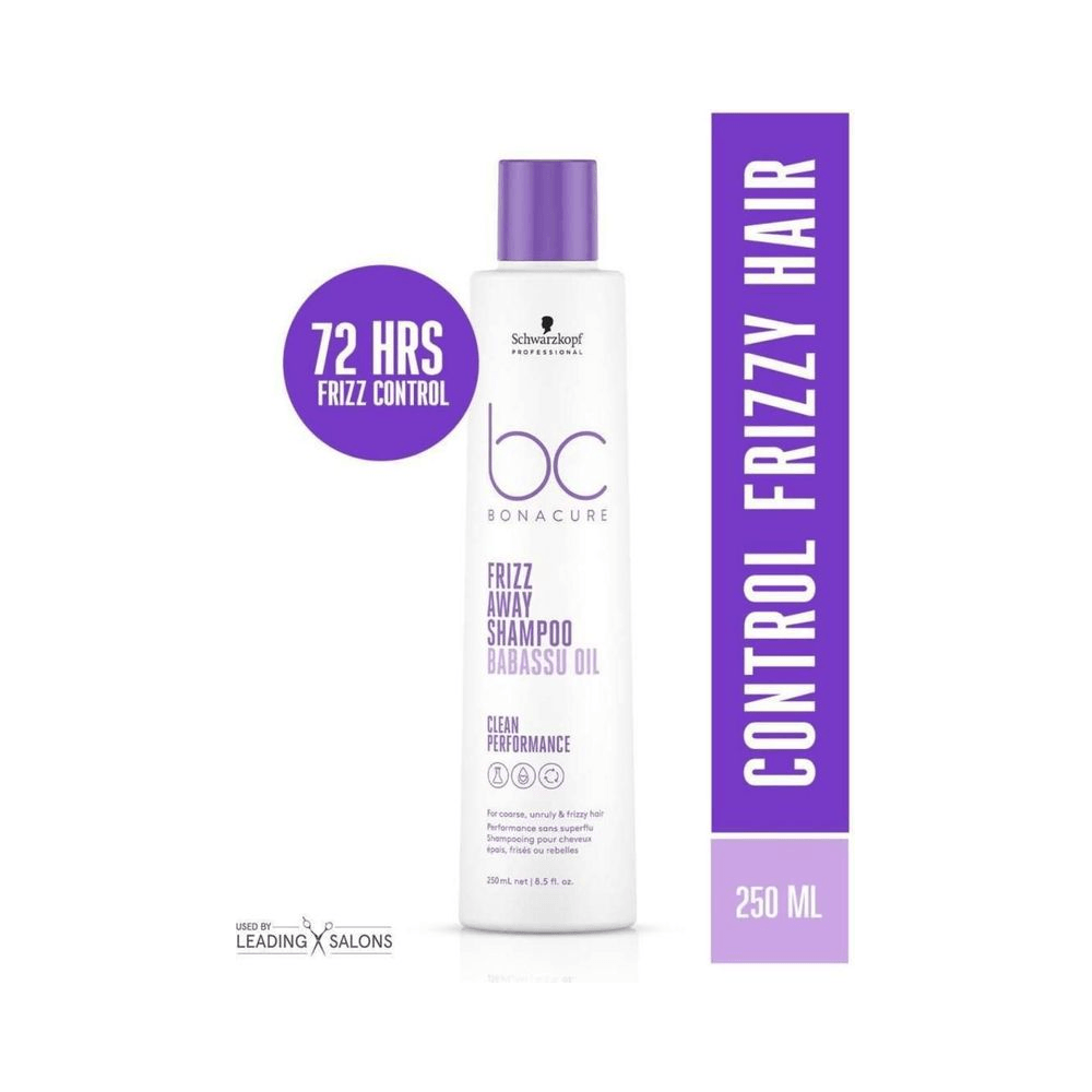 Shampoo BC Bonacure Frizz Away 250ml com selo 72 HRS FRIZZ CONTROL