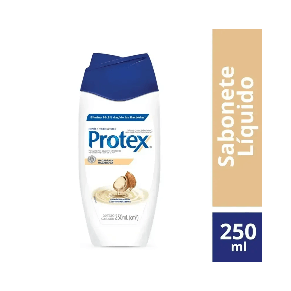 Imagem do sabonete Protex Pro-Hidrata 250ml sobre fundo branco