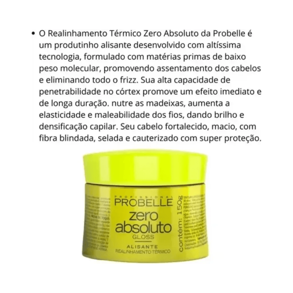 Mini Botox Probelle Zero Absoluto 150g - visual promocional