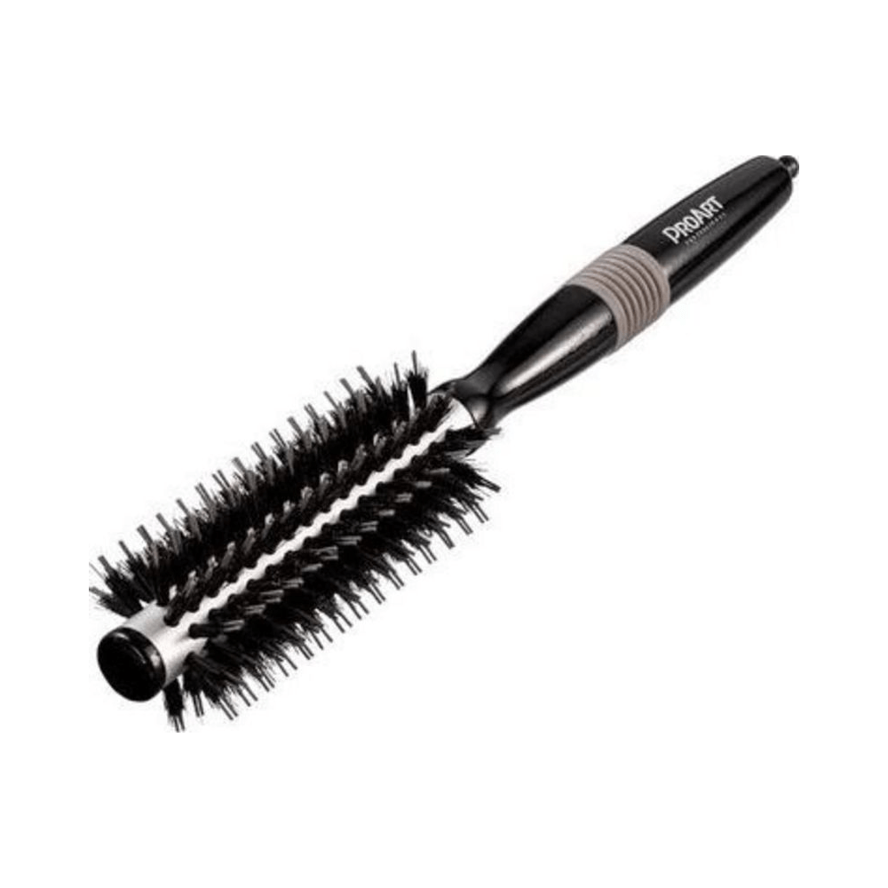 Escova redonda ProArt 15mm destacando cilindro metálico e cerdas
