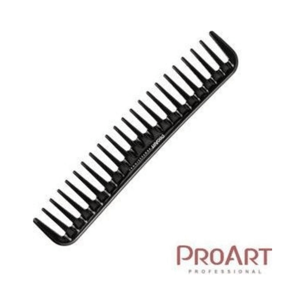 Pente ProArt Pratic para Cremes Preto em fundo branco