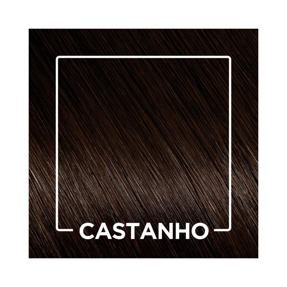 Amostra da cor Castanho da Henna Himalaya
