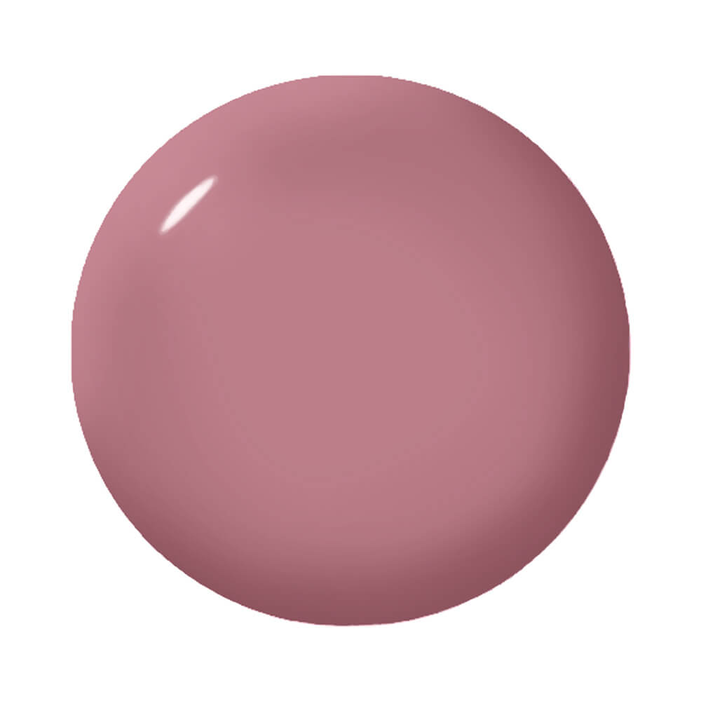 Imagem circular mostrando a cor rosa antigo do Esmalte Cora Colorê Cute Rabbit