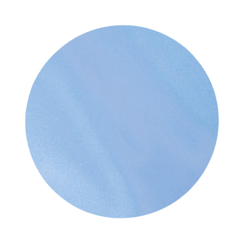 Cor do esmalte Cora Colorê Stylish em tom azul claro uniforme