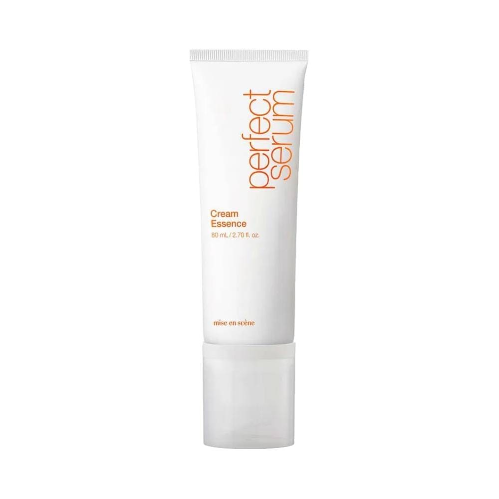 Sérum Mise en Scène Perfect Serum Cream Essence 80ml em tubo branco com tampa translúcida