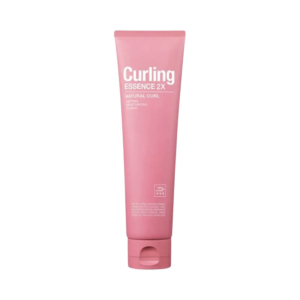 Leave-In Mise en Scène Curling Essence 2x Natural Curl 150ml embalagem rosa com rótulo branco