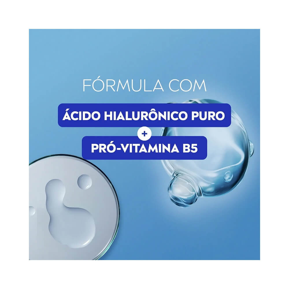 Imagem destacando fórmula com Ácido Hialurônico e Pró-Vitamina B5 do desodorante