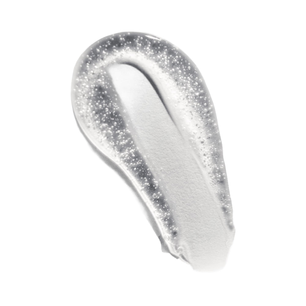 Textura do gloss Lip Juice Mari Maria Coco mostrando gel transparente com brilho