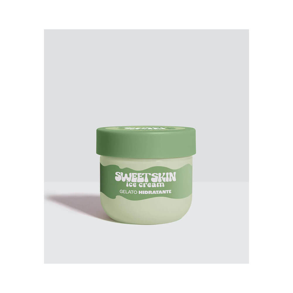 Pote fechado do Gelato Hidratante Dailus Sweet Skin Ice Cream Mousse de Pistache 200ml