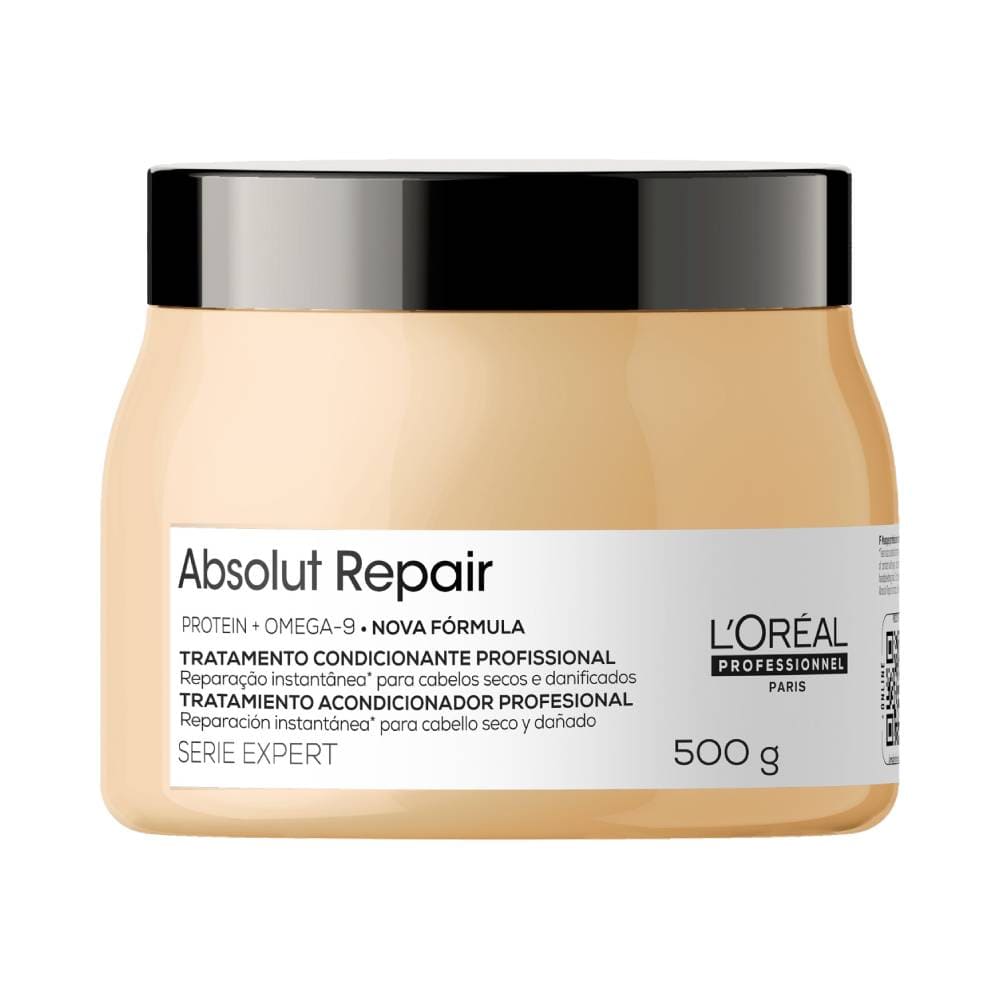 Máscara Capilar L'Oréal Professionnel Serie Expert Absolut Repair 500g - embalagem frontal