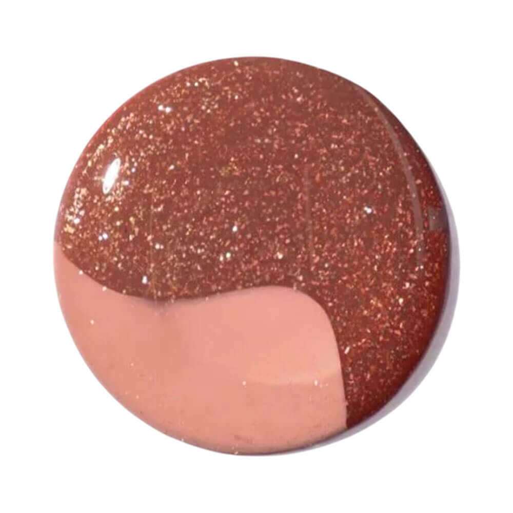 Gloss Ruby Rose Party Me Deja Vu cor marrom com glitter