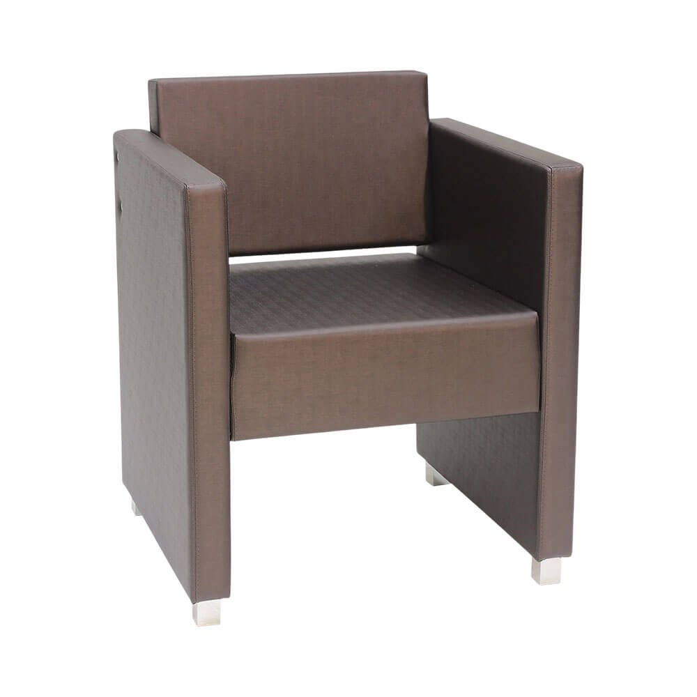 Sofá Kixiki Cuiabá 3164 em veludo bege, design moderno com braços largos e assento retrátil