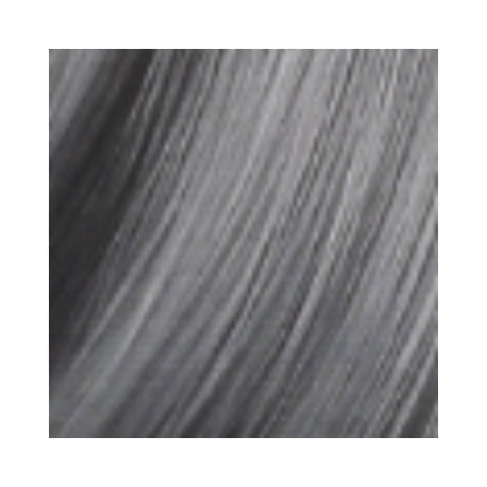 Amostra da cor prateada do tonalizante Keraton