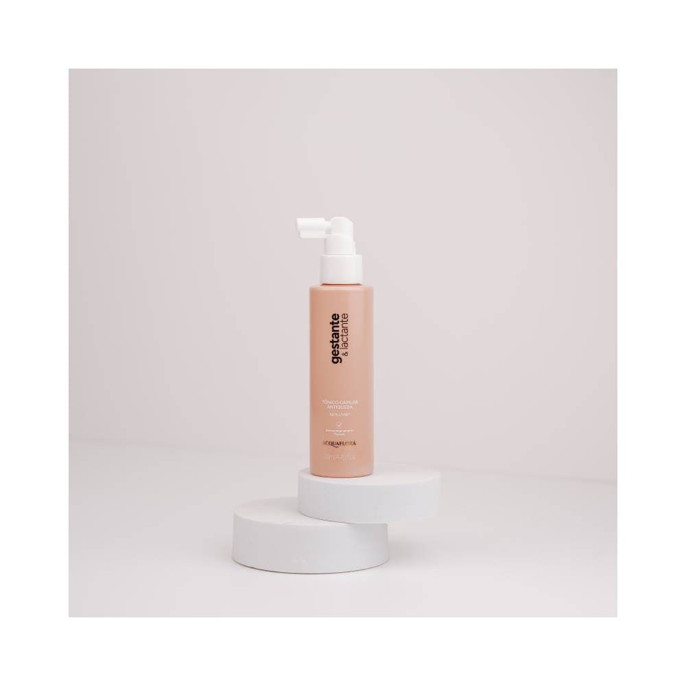 Frasco de Leave-In Acquaflora Antiqueda Gestante & Lactante 200ml em fundo neutro