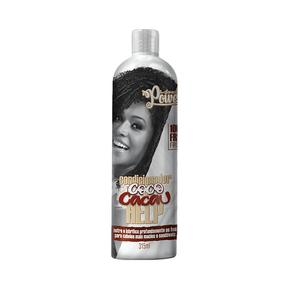Produto Soul Power em embalagem moderna com rótulo detalhado
