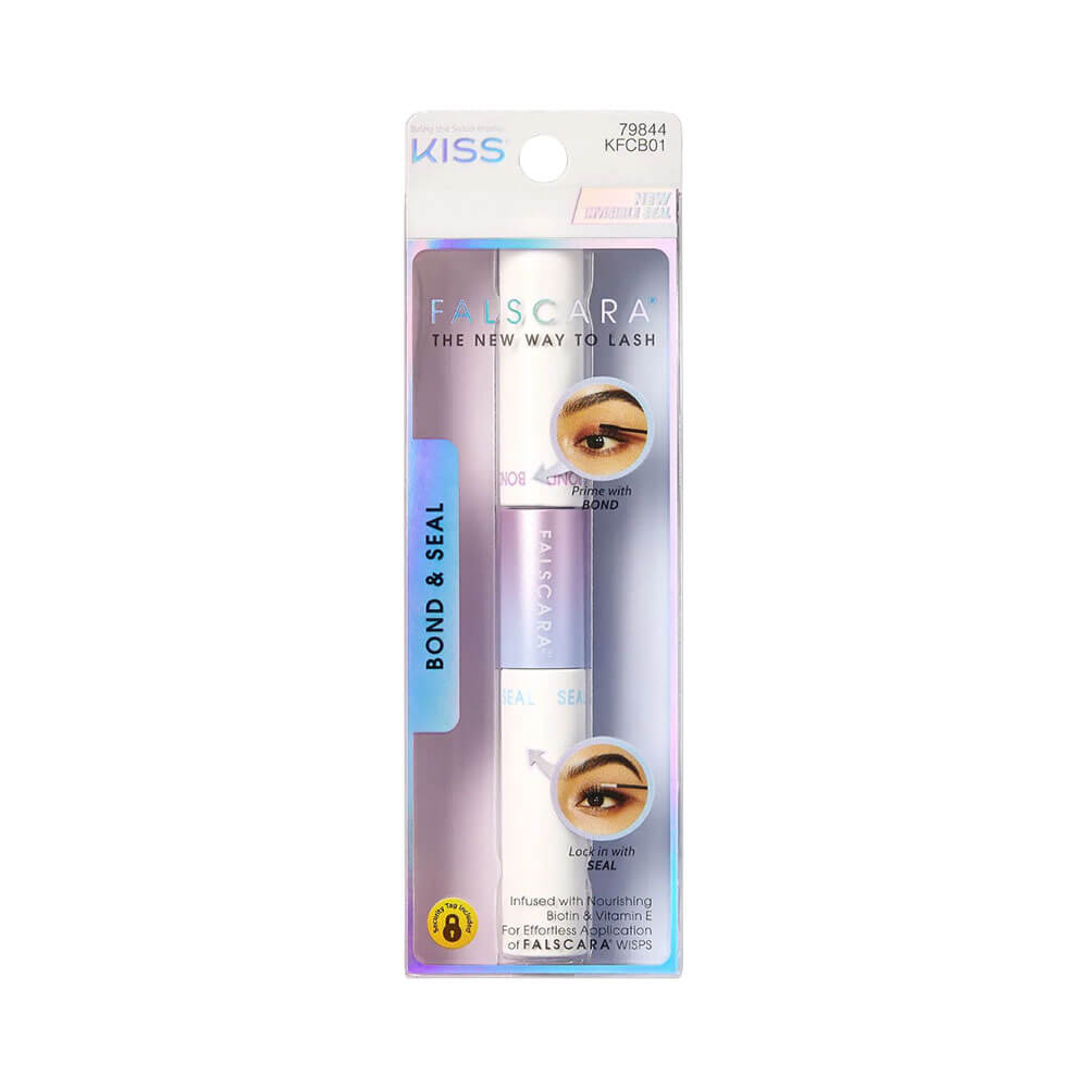 Detalhe do aplicador do Primer e Selante para Cílios Kiss New York Falscara Bond & Seal