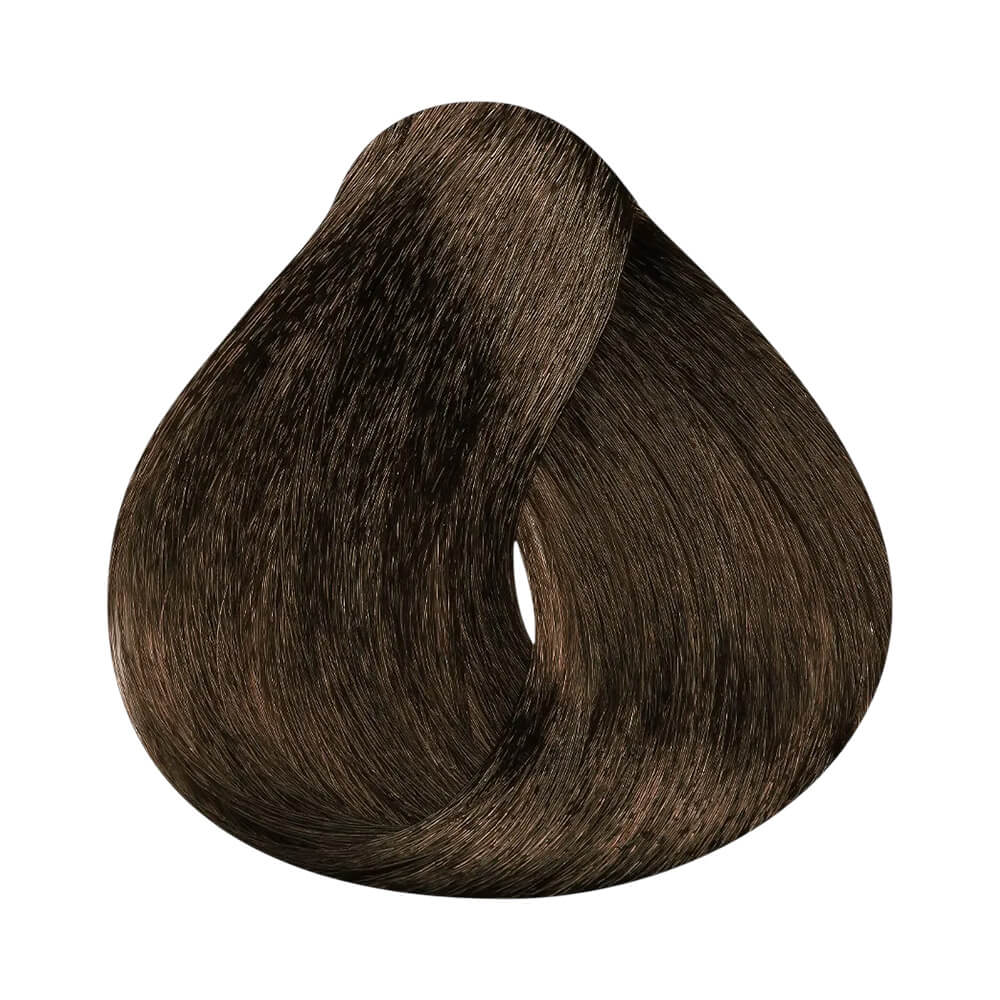 Amostra da cor castanho claro da coloração Keune Ultimate Cover