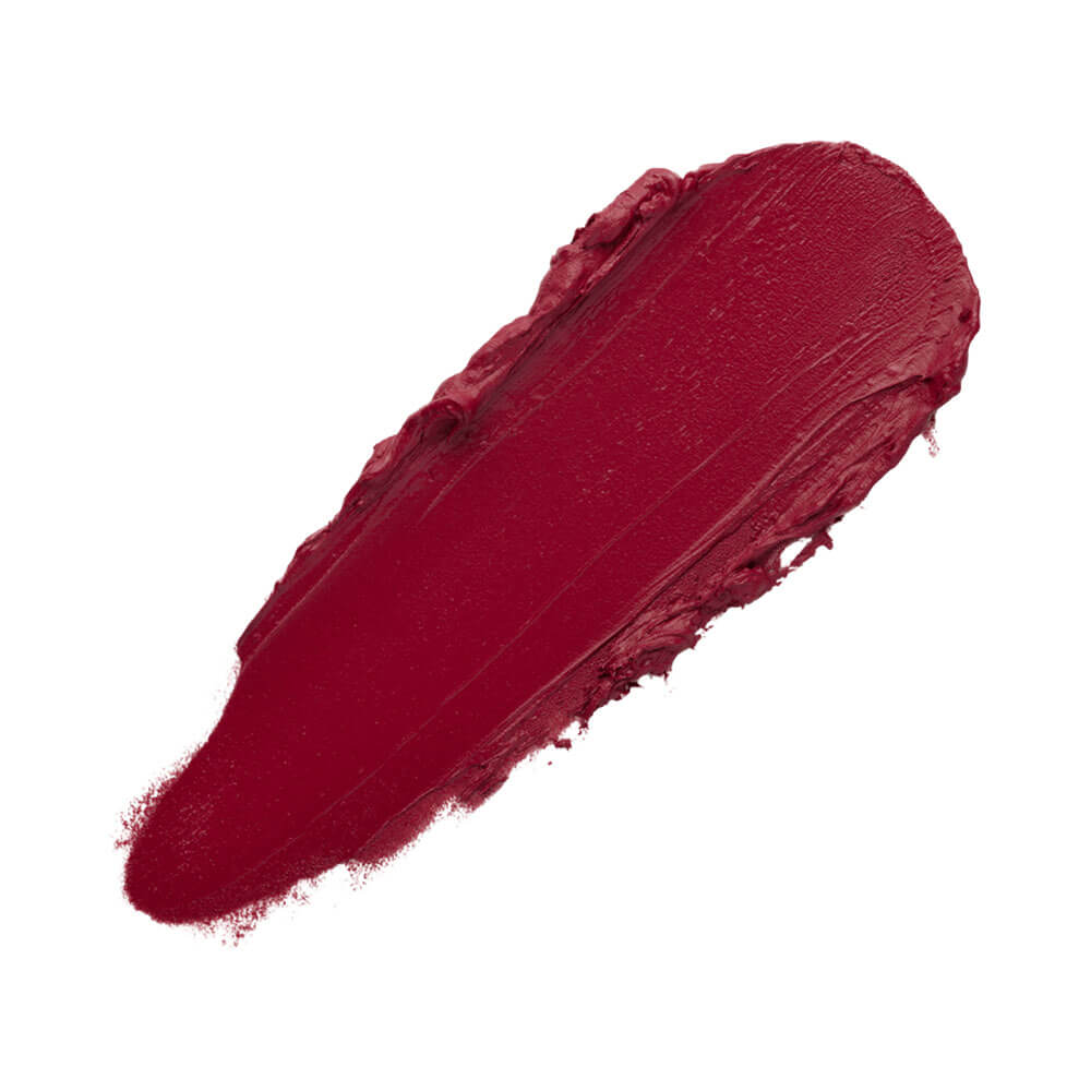 Textura cremosa do batom Payot Hidratante na cor Rubi com acabamento hidratante