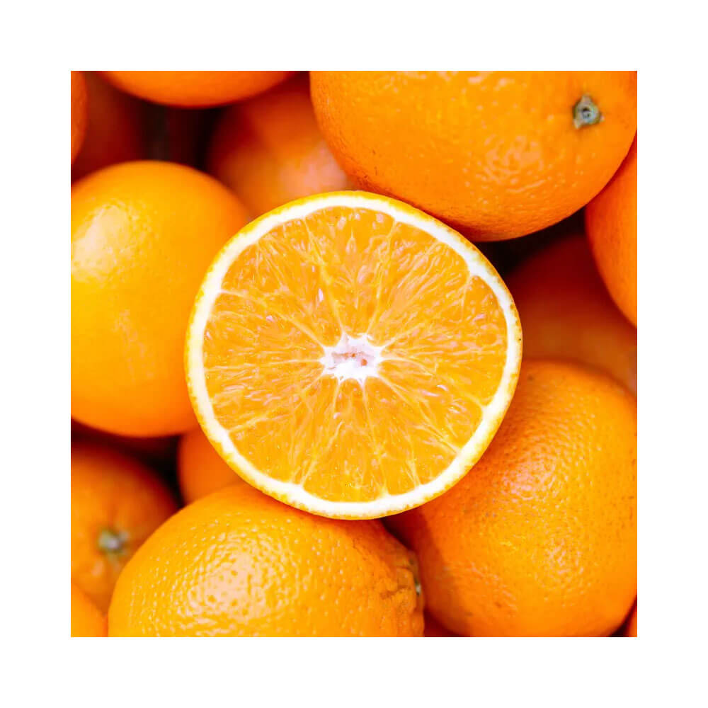 Detalhe do frasco com sabonete laranja e pump translúcido Payot Detox Vitamina C 220ml