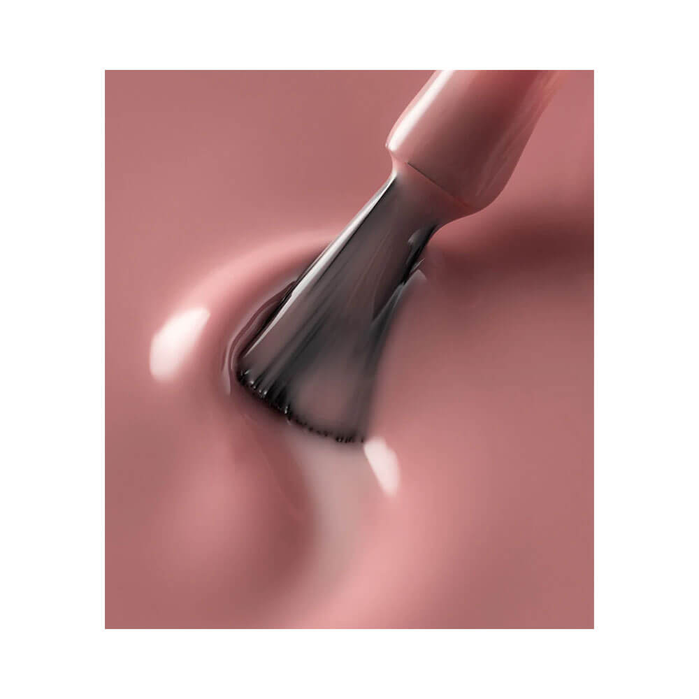 Pincel do esmalte Dailus Morango do Amor Calda de Açúcar com esmalte rosa cremoso